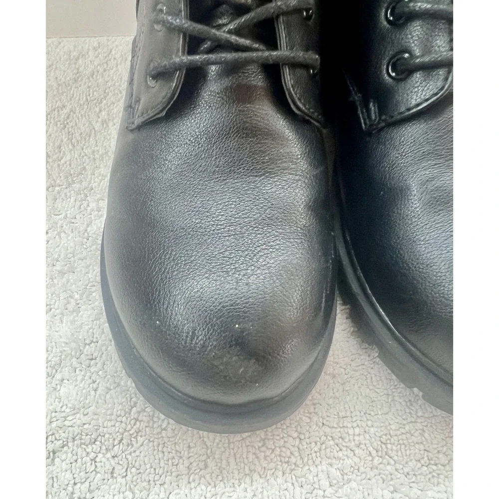 Dream‎ Pairs Kids Black Zip Up/Laced Boots Size 13